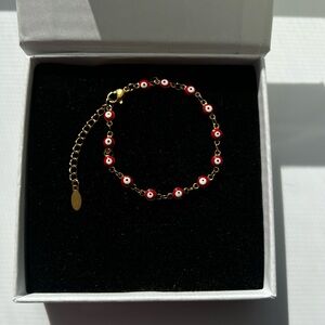 Red Evil Eye good luck protection Bracelet